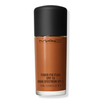 MAC Studio Fix Fluid SPF 15 Foundation - NW46 (deep auburn w/ red undertones for dark skin) | Ulta