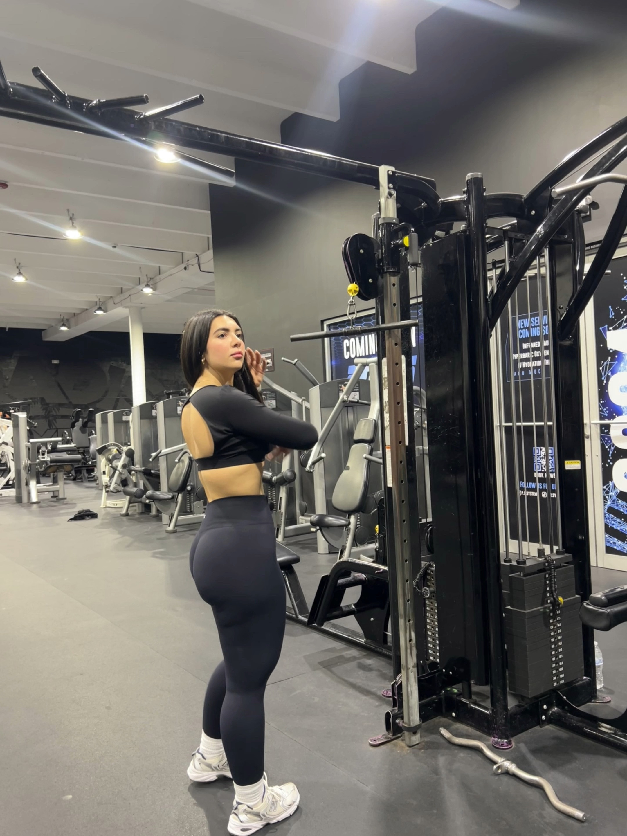 All black gym fits >>> 
I’m obsessed with these open back tops from Amazon!

#LTKFitness #LTKSaleAlert #LTKFindsUnder50