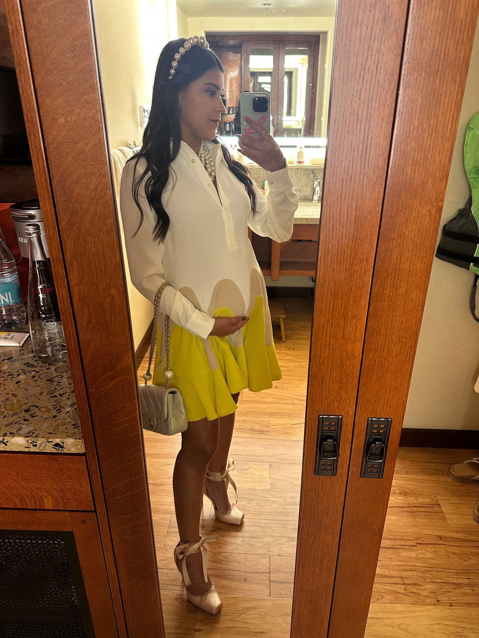 Cute swing dress that is bump friendly. I find this brand runs large so I find not size up to accommodate my 🤰🏽 belly! Also available in navy and wine.

#LTKBump #LTKPetite