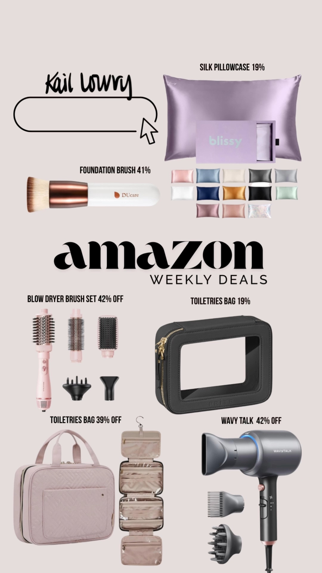 Weekly Amazon Deals 🫶🏼

#LTKBeauty #LTKFindsUnder50 #LTKGiftGuide