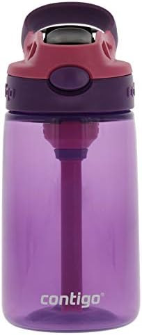 Contigo Kids Water Bottle, 14 oz with Autospout Technology – Spill Proof, Easy-Clean Lid Design – Ag | Amazon (US)