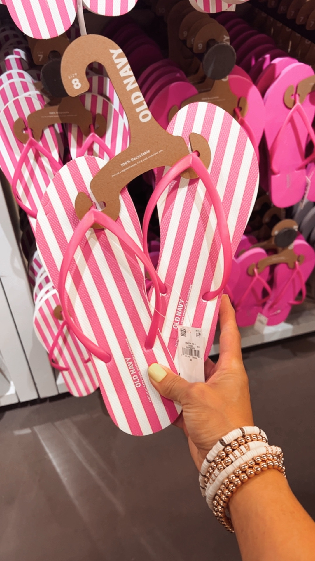 Flip flops are on sale under $3!! Spring style sandals, vacation shoes, Easter basket filler, flip flops under $5!! Old navy  

#LTKSaleAlert #LTKMothersDay #LTKSeasonal