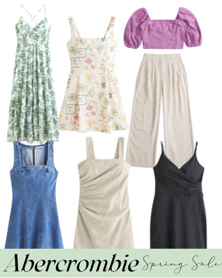 Abercrombie spring sale is almost over and these gorgeous floral dresses are stunning options for spring outfits 

#LTKstyletip #LTKSpringSale #LTKSeasonal