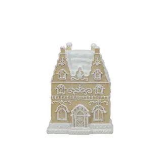 7" Glittery Snow-Topped Gingerbread House by Ashland® | Michaels Stores