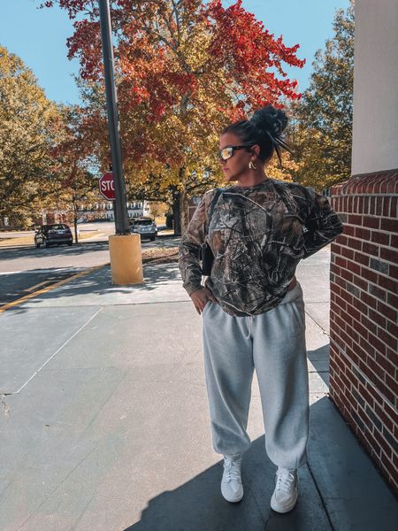 I took an XL in the shirt and a L in the joggers for an oversized comfy fit. The Jordan’s are women’s so I took my normal size!



#LTKfindsunder100 #LTKfindsunder50 #LTKstyletip