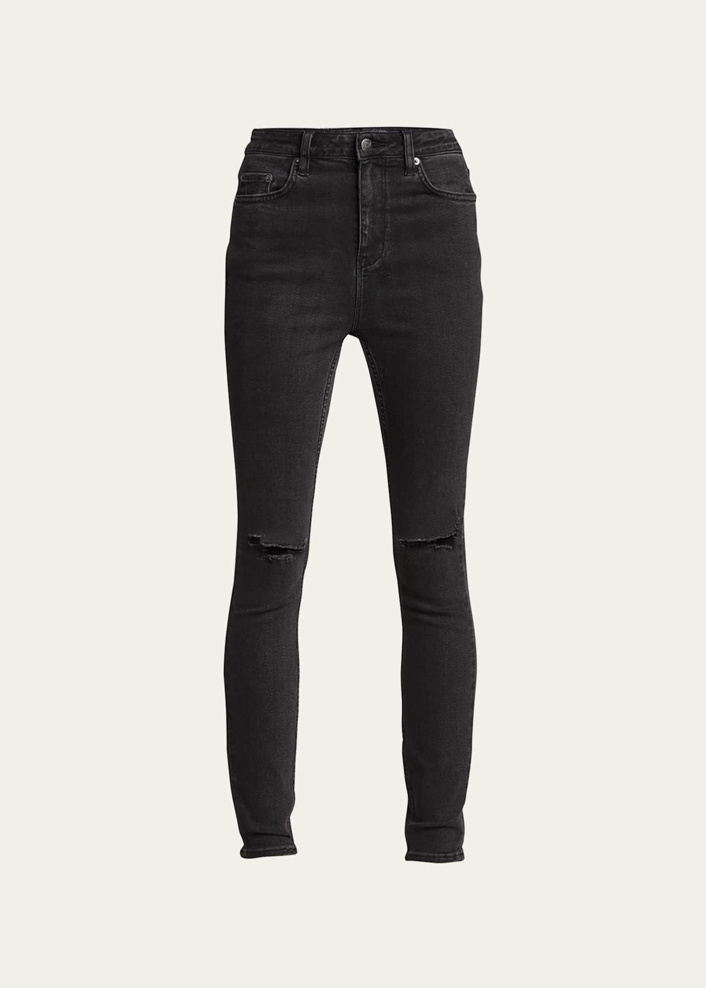 Ksubi Hi N Wasted Knee-Slash Jeans in Ksubi Skin Hell Cat | Bergdorf Goodman