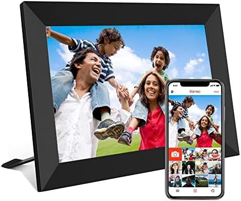 FRAMEO 10.1 Inch WiFi Digital Photo Picture Frame, Auto-Rotate Portrait and Landscape, Wall Mount... | Amazon (US)