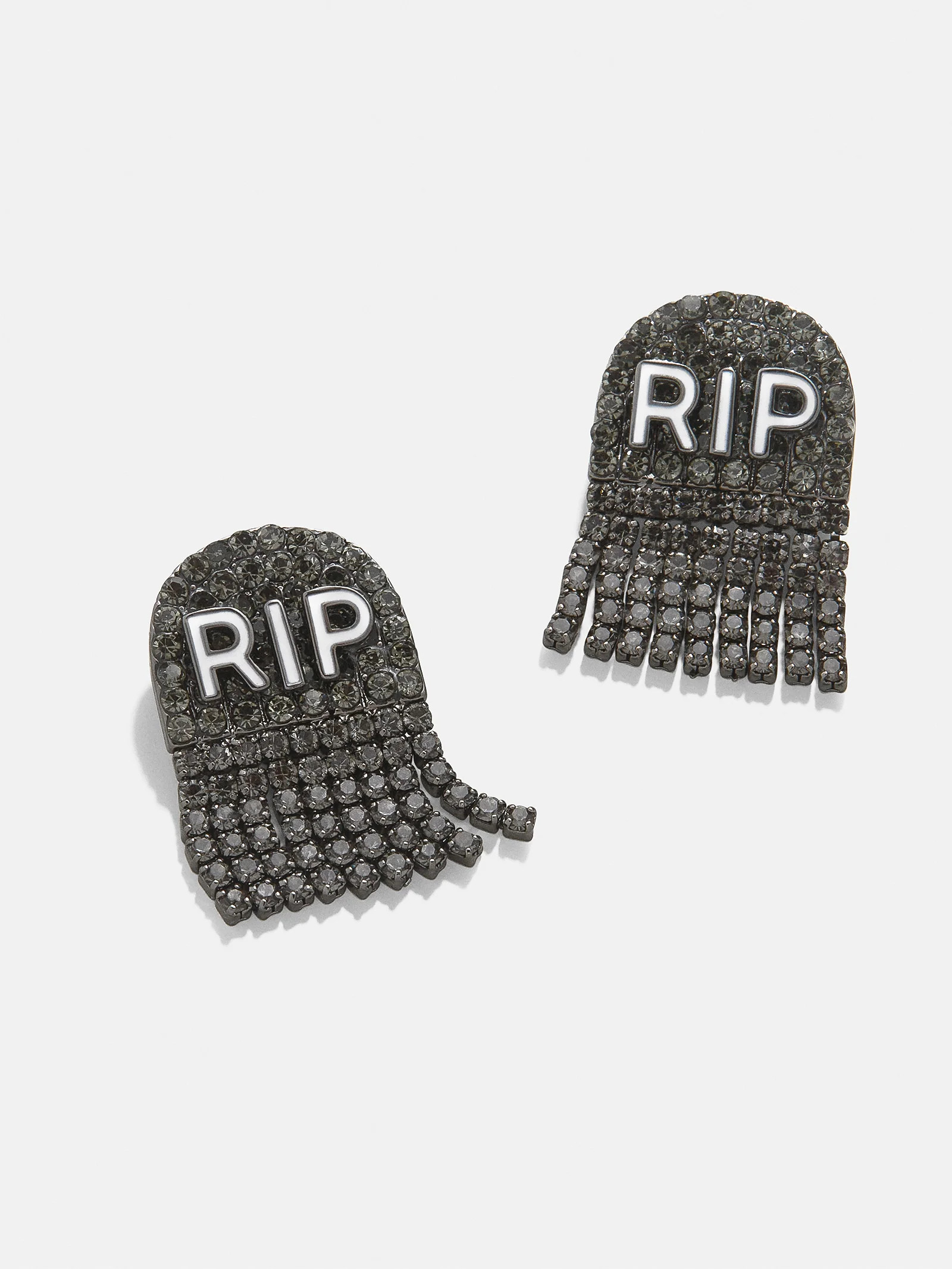 Rest in Pettiness Earrings - Headstone Earrings | BaubleBar (US)