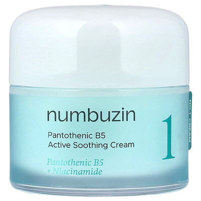 Numbuzin, No.1 Pantothenic B5 Active Soothing Cream, 2.7 fl oz (80 ml) | iHerb