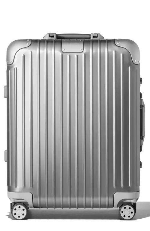 RIMOWA Original Cabin Plus 22-Inch Wheeled Carry-On in Silver at Nordstrom | Nordstrom