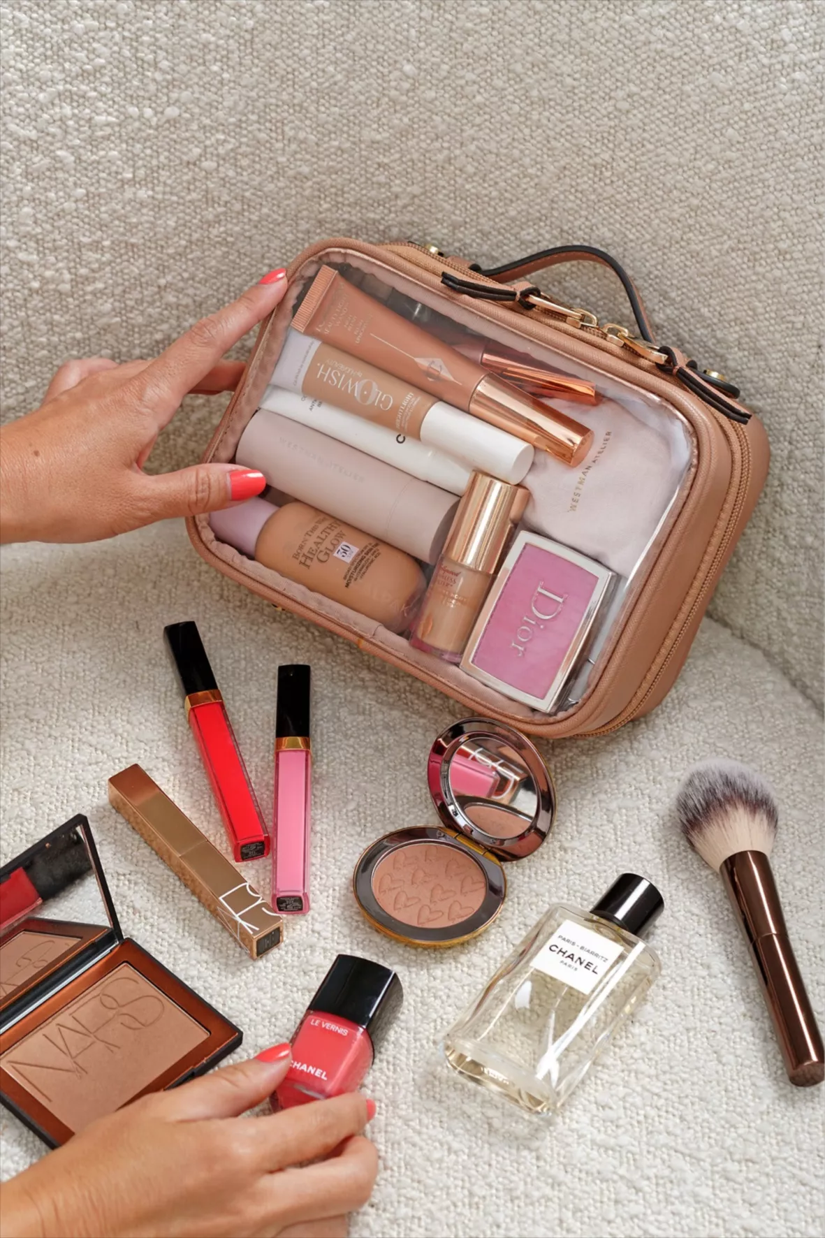 Mini Clear Cosmetics Case curated on LTK