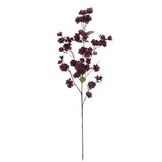 Dark Purple Floral Branch Stem by Ashland® | Michaels Stores