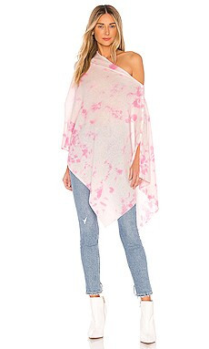 27 miles malibu X REVOLVE Chumash Tie Dye Poncho in Shocking from Revolve.com | Revolve Clothing (Global)