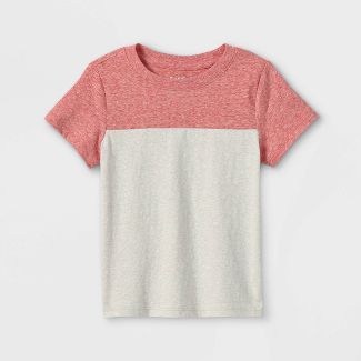 Toddler Boys' Colorblock Jersey Knit Short Sleeve T-Shirt - Cat & Jack™ | Target