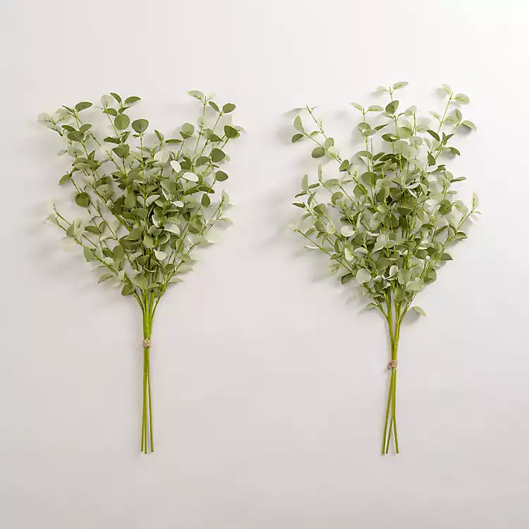 New! Green Eucalyptus Bundles, Set of 2 | Kirkland's Home