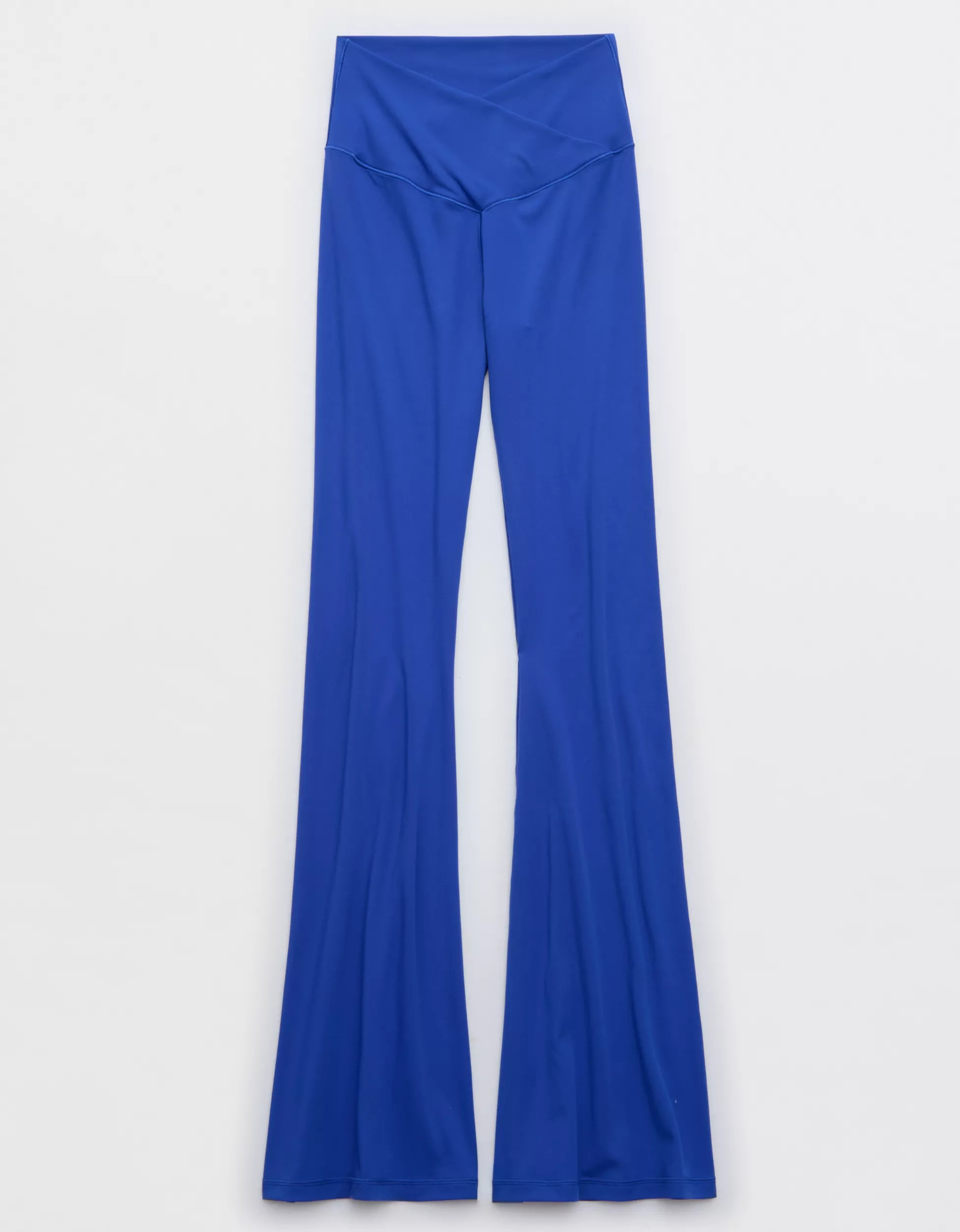 OFFLINE By Aerie Real Me High Waisted Crossover Flare Legging | Aerie