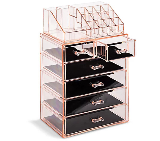 Sorbus Makeup and Jewelry Storage Case | QVC