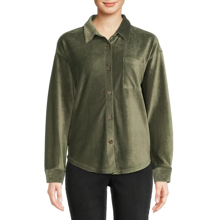 No Boundaries Juniors' Fashion Shirt | Walmart (US)