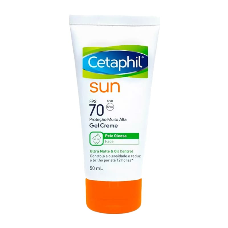 Cetaphil Sun FPS 70 Sem Cor- Protetor Solar Facial 50ml | Beleza Na Web (BR)