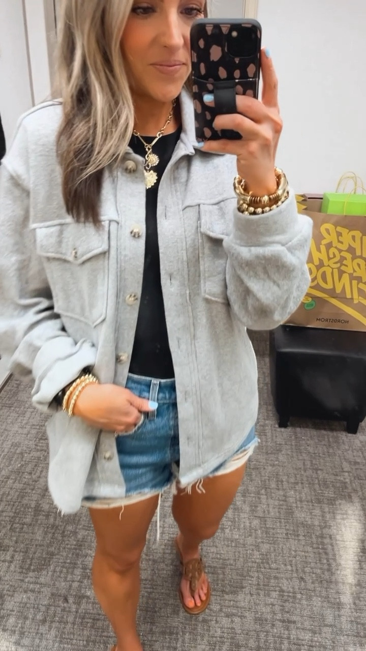 Nordstrom anniversary sale is here! This shacket came home with me because it is so incredibly soft (inside & out) and comfortable & cozy. I’ll be reaching for this all fall & winter 🍂 

#LTKSummerSales #LTKxNSale #LTKSaleAlert