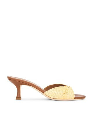 Staud Brigitte Mule in Tan | FWRD 