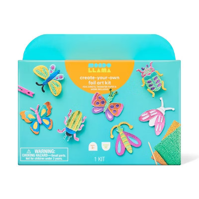 Summer Craft Bugs Foil Art Kit - Mondo Llama™ | Target