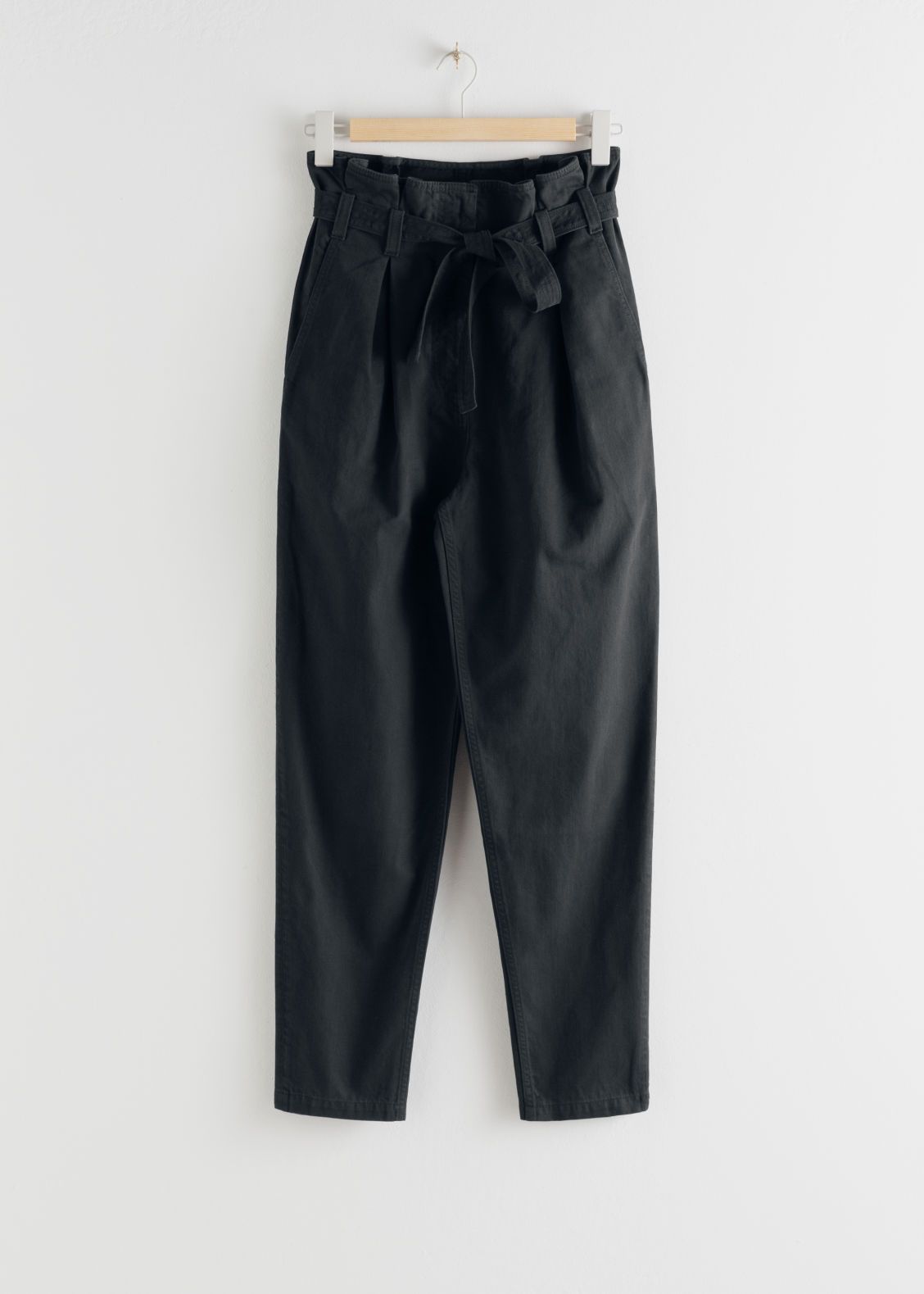Belted Paperbag Cotton Trousers | & Other Stories (EU + UK)