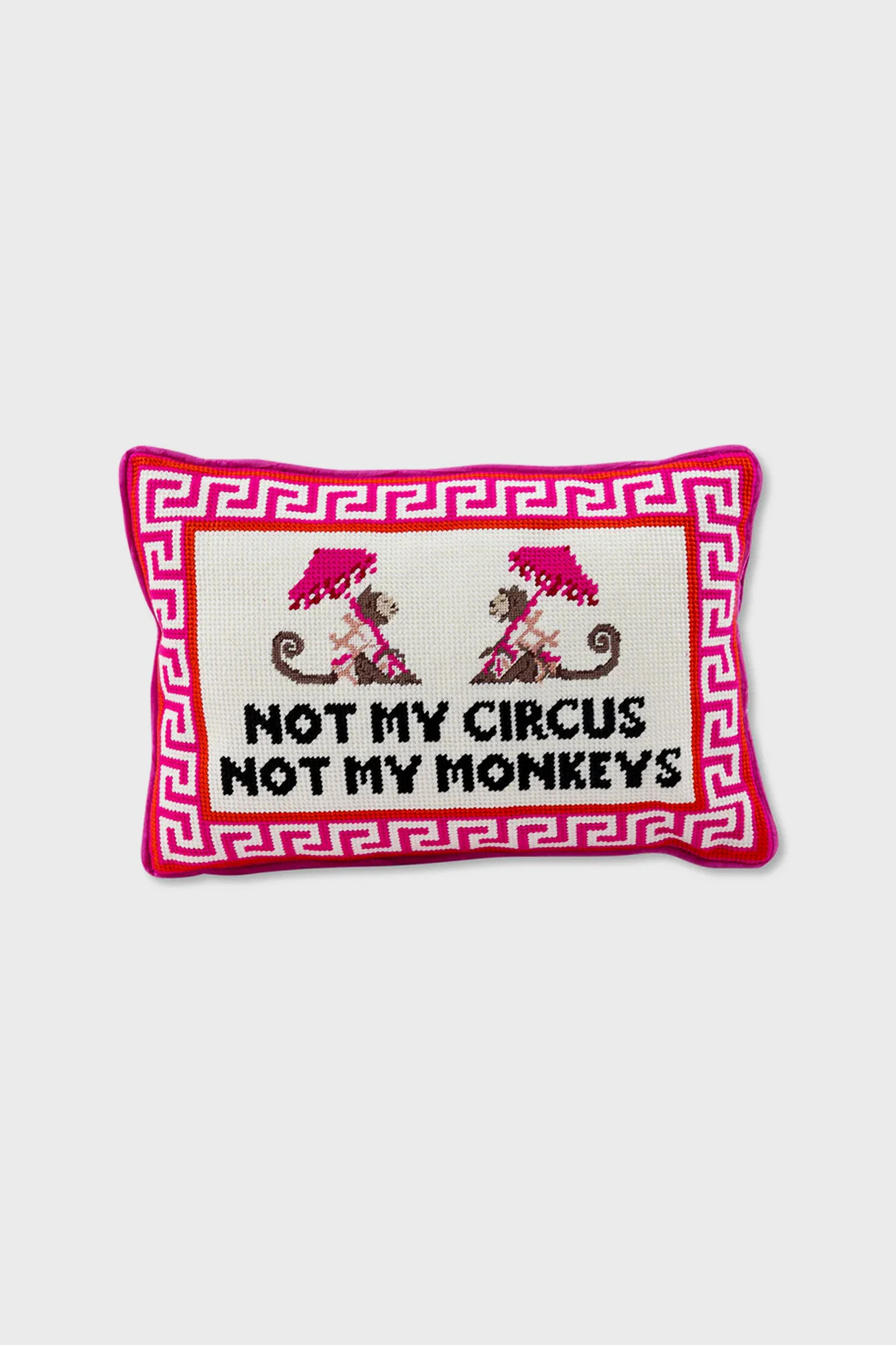 Not My Circus Needlepoint Pillow | Tuckernuck (US)