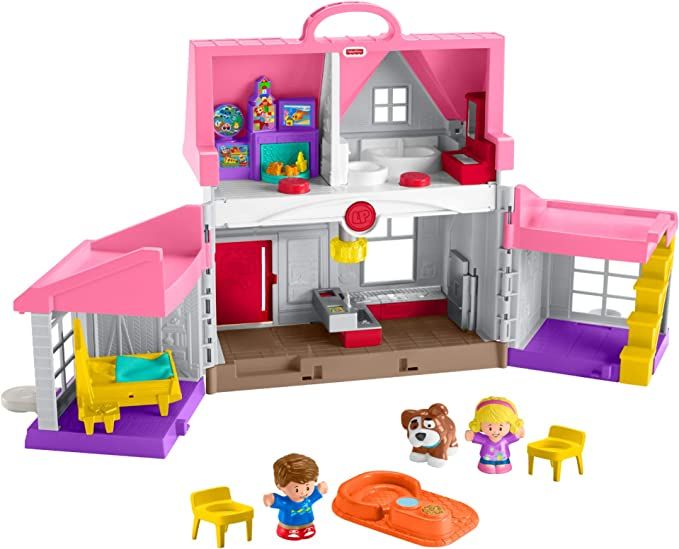 Fisher-Price Little People Big Helpers Home + Free Shipping | Amazon (US)