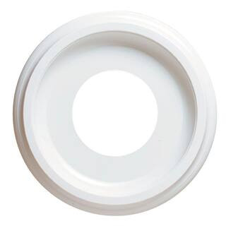 10 in. White Smooth Ceiling Medallion | The Home Depot