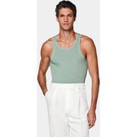 Suitsupply Green Ribbed Tank Top | Suitsupply (US)