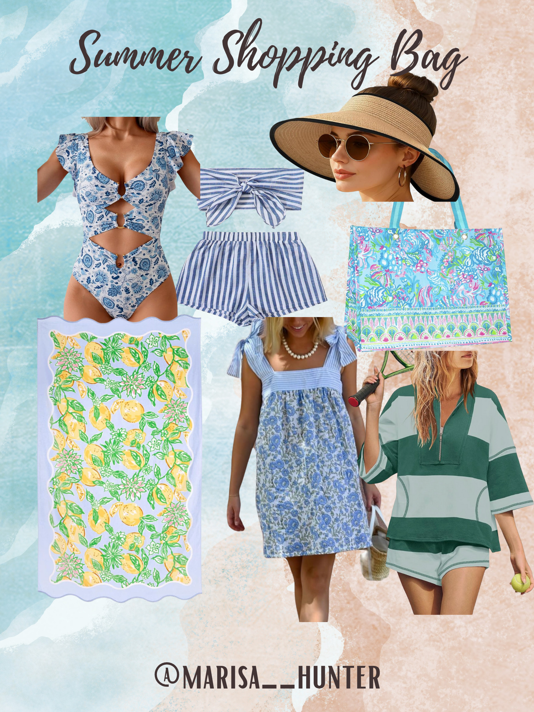 Blue Summer Fits 🐠🩴🫐🌀

Beach towel sunhat cover up bathing suit sundress pool bag beach pool lake comfy lounge outfit mom summer outfits 

 #LTKSeasonal #LTKSwim #LTKTravel