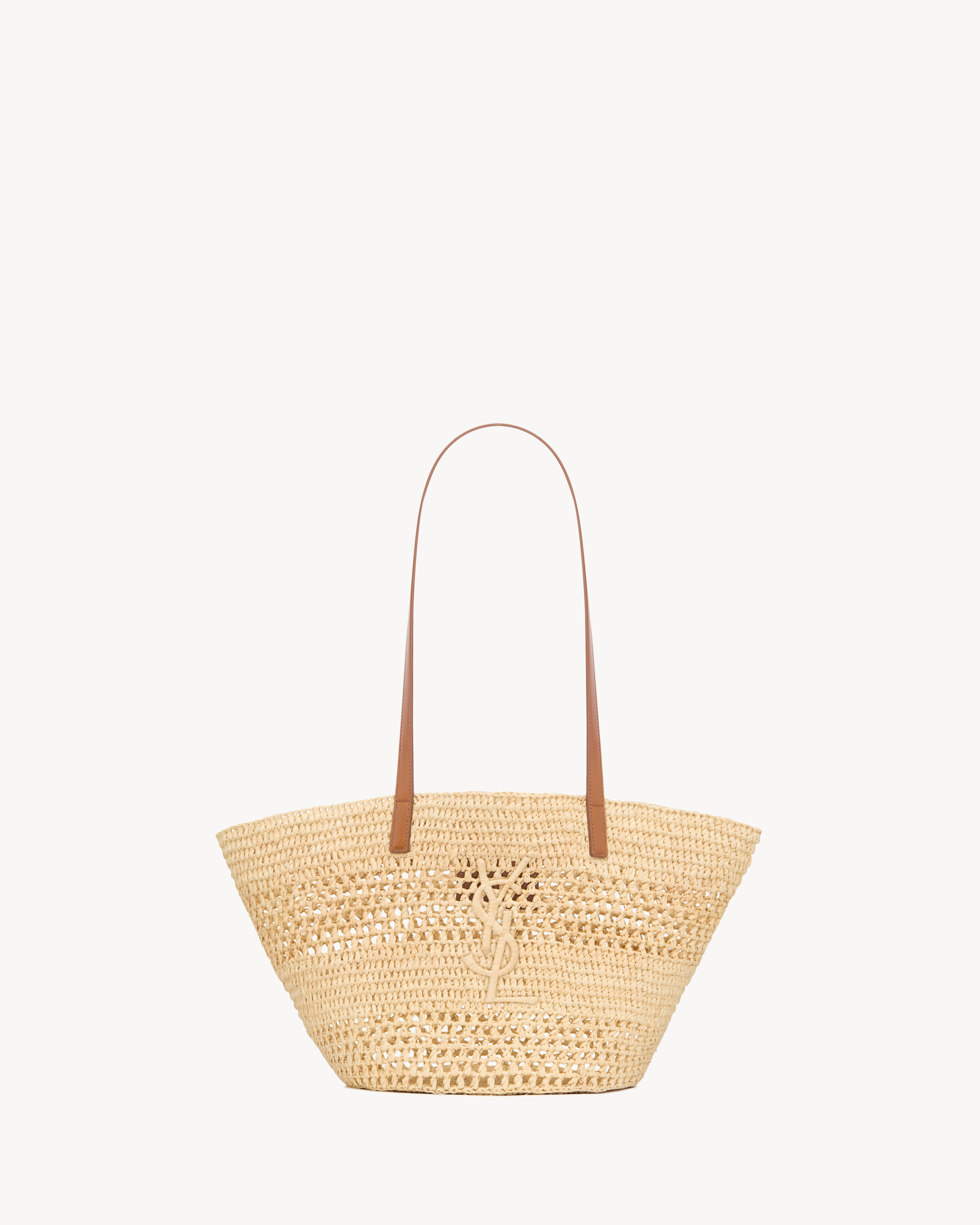 PANIER small in raffia in Beige | Saint Laurent | YSL EN-US | Saint Laurent Inc. (Global)