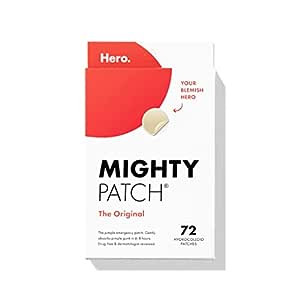 Mighty Patch™ Original patch from Hero Cosmetics – The #1 Hydrocolloid Acne Pimple Patch for ... | Amazon (US)