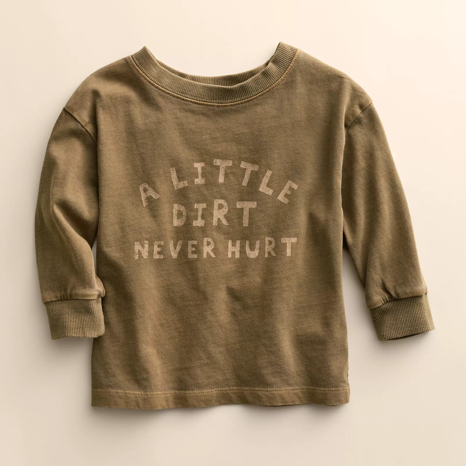 Baby & Toddler Little Co. by Lauren Conrad Organic Relaxed Long Sleeve Skater Tee | Kohl's