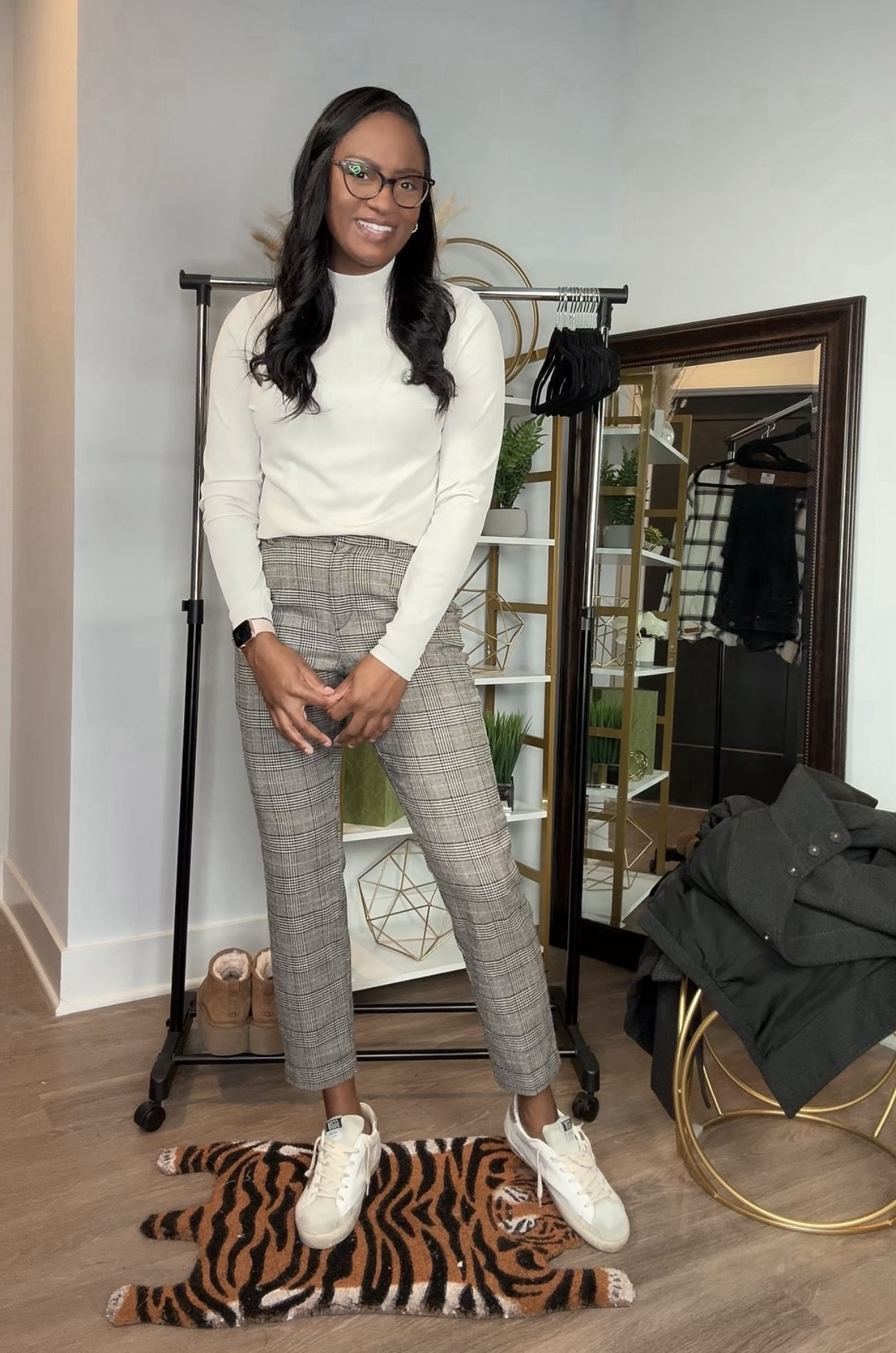 calm Thursday winter wear with sneakers 

#LTKstyletip #LTKshoecrush #LTKworkwear