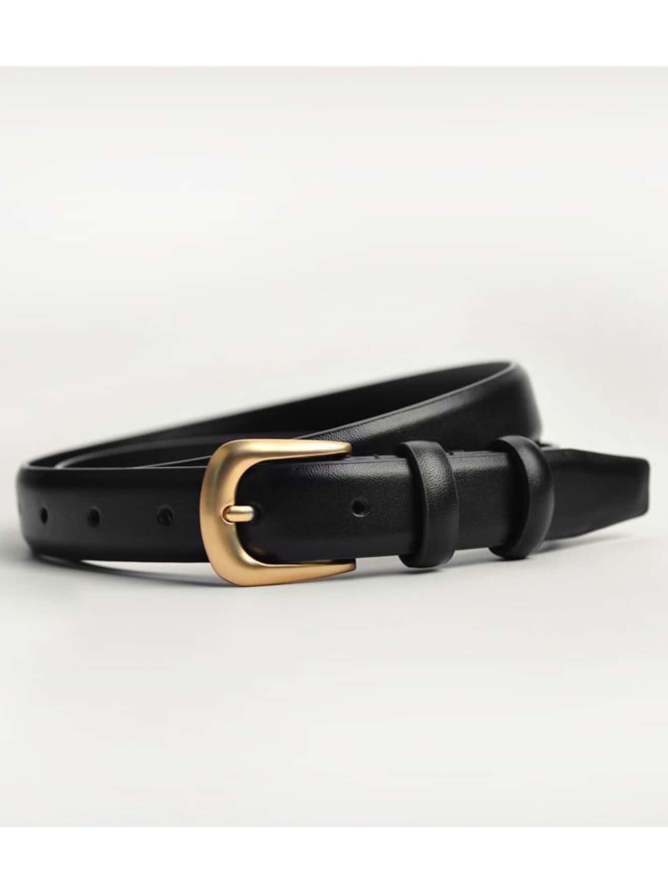 Ladies' Decorated Casual Jeans, Fashionable And Versatile With Waist Belt, Suitable For Daily Wea... | SHEIN
