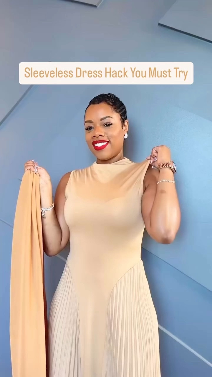 Sleeveless Dress Hack you must try!!! 

#LTKOver40 #LTKStyleTip #LTKHoliday