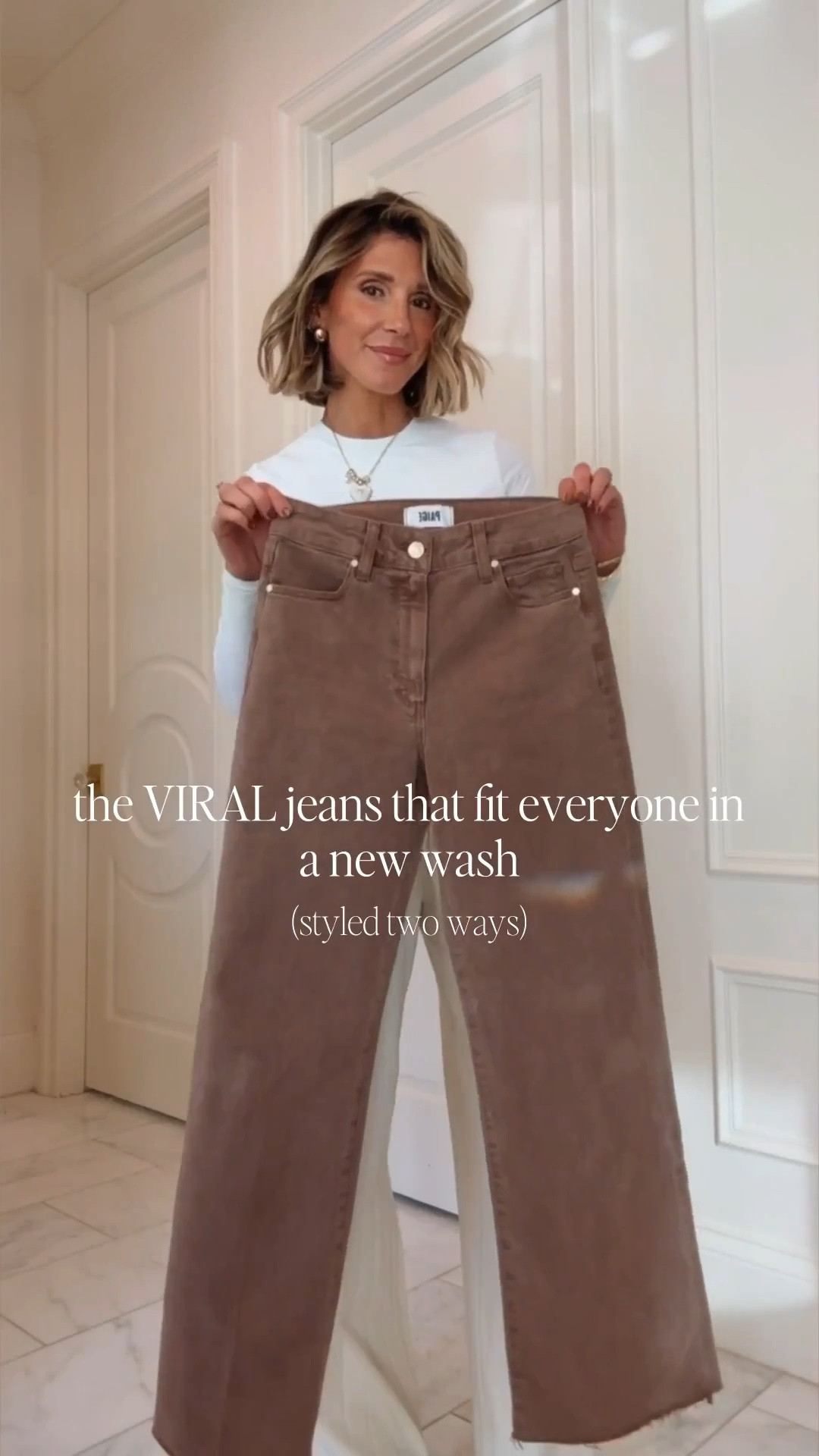 The jeans everyone loves 🤍
So flattering, a great new wash, and true to size. I’m 5’7” and wearing size 25 for reference. 

#DenimStaple #StyleOver40 @amazonfindsandfashion 

#LTKootd