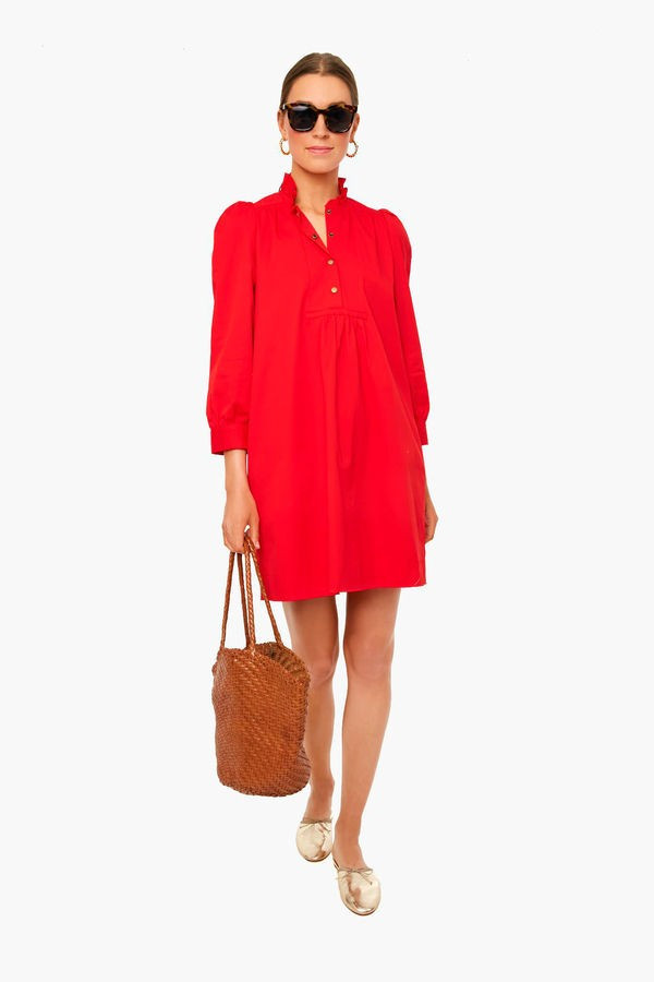Red Claiborne Dress | Tuckernuck (US)