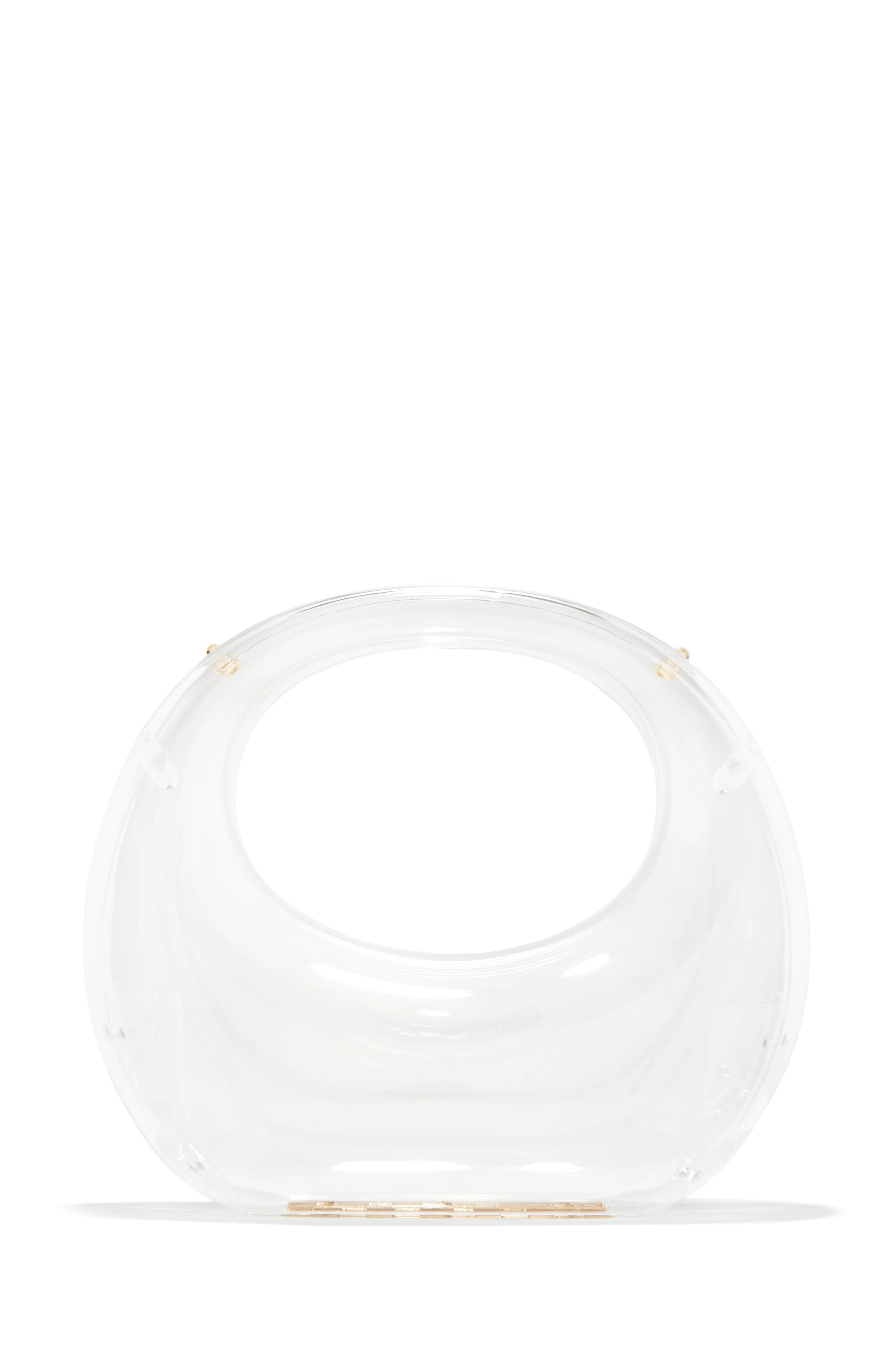 Sasha Clear Acrylic Handbag - Clear One Size / Clear | MISS LOLA