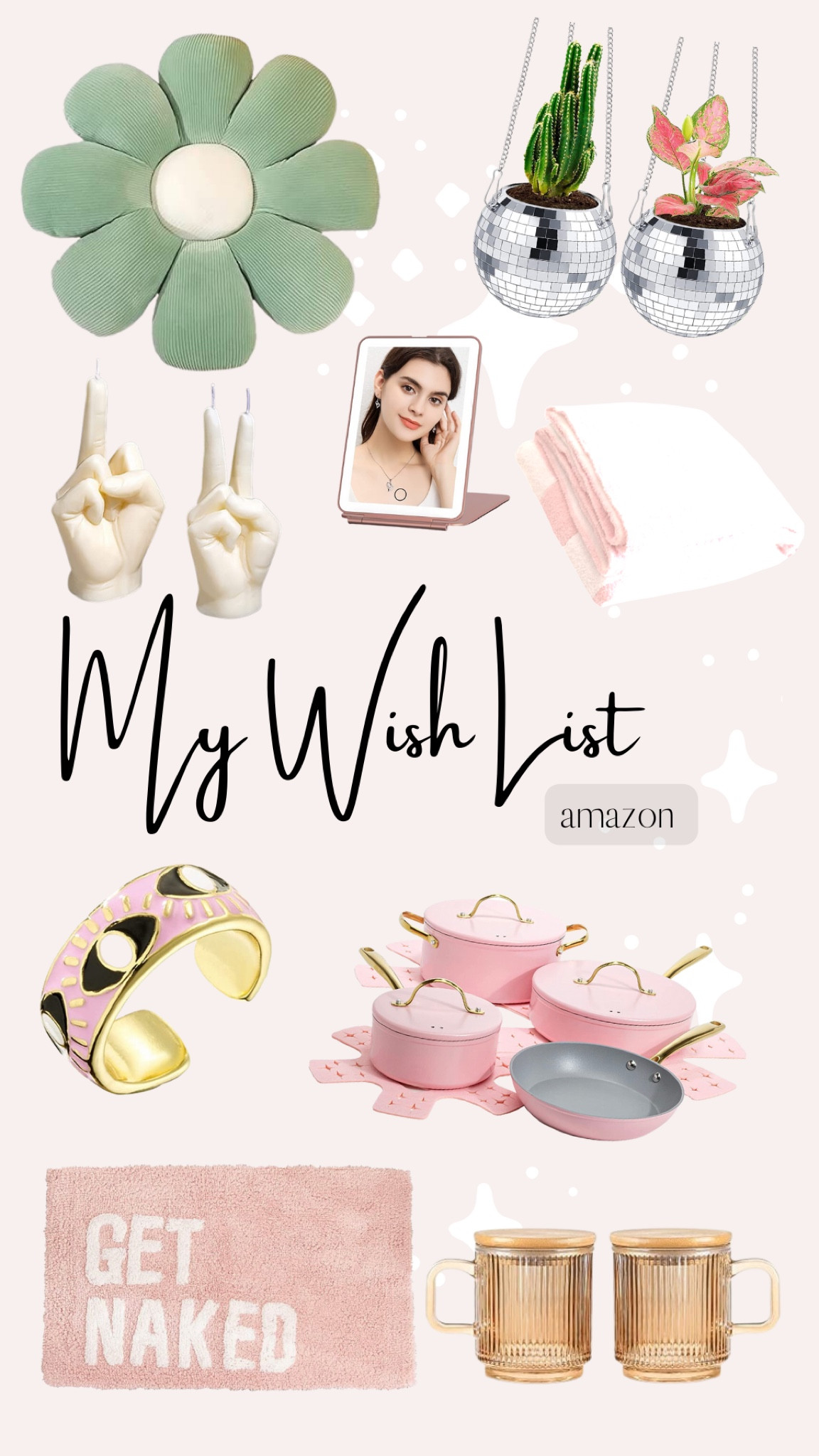 some cute finds on my Amazon wish list. would make for some fun gifts for the trendy gal in your life 

#LTKhome #LTKGiftGuide #LTKstyletip