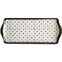 Black Hearts Valentine's Serving Tray | Etsy (US)