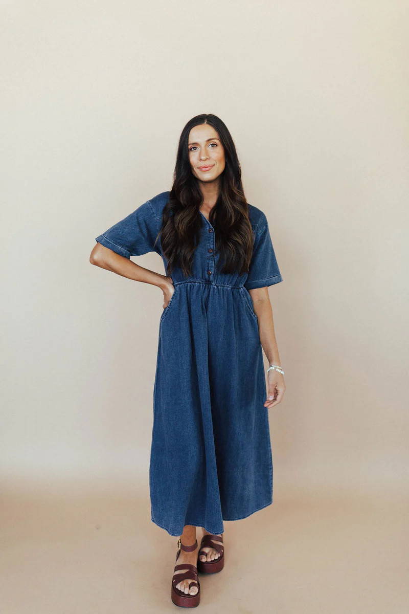 Erin Denim Dress | Henly