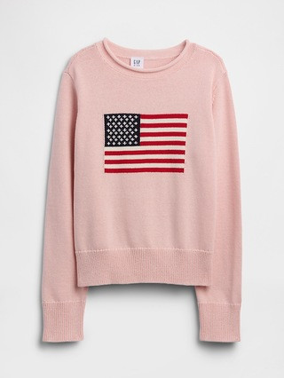 Kids Relaxed Rollneck Intarsia Sweater | Gap Factory