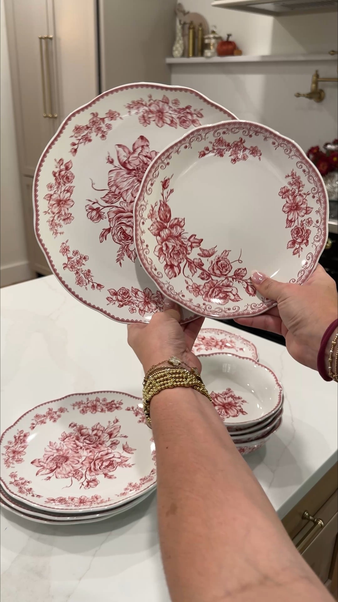 These toile plates! 

#LTKStyleTip #LTKHome #LTKFindsUnder100