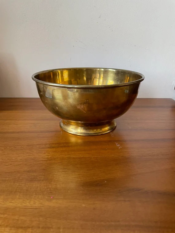 Italian Brass Bowl | Etsy (US)