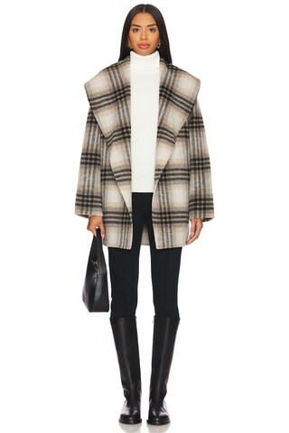 Brochu Walker Finley Plaid Coat in Heritage Plaid from Revolve.com | Revolve Clothing (Global)