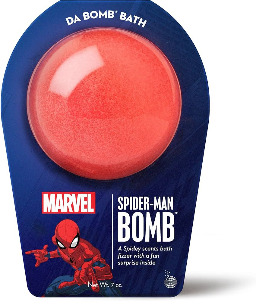 Da Bomb Bath Spider-Man Bath Bomb - Spidey scents Fragrance - 7oz - Made in USA | Amazon (US)