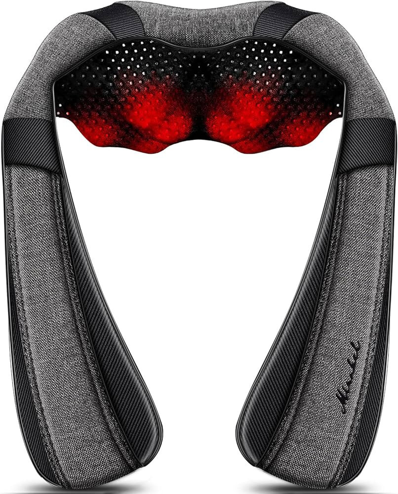 Back Massager Neck Massager with Heat, Neck and Back Massager, Shiatsu Shoulder Massager Gifts fo... | Amazon (US)